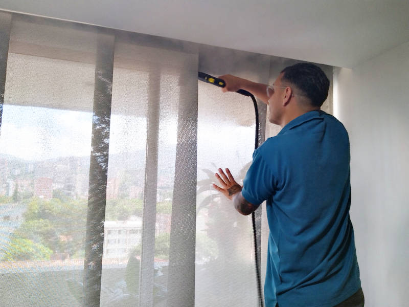 Lavado de cortinas